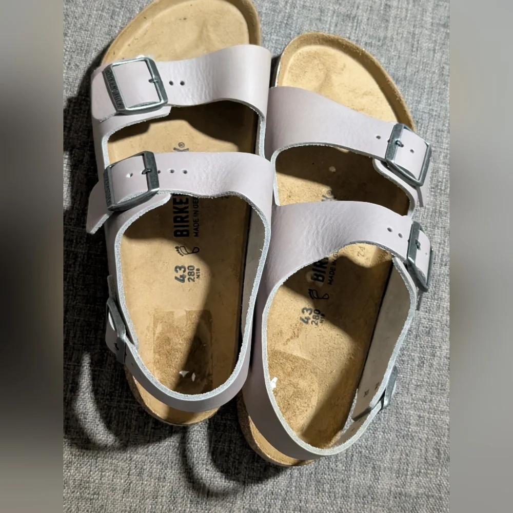 Birkenstock Men's Milano Sandal, Vintage Stone Coin